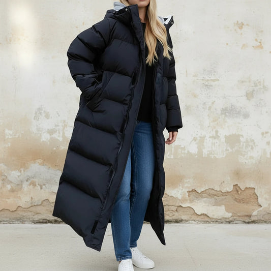 Long Puffer Winter Jacket for Women