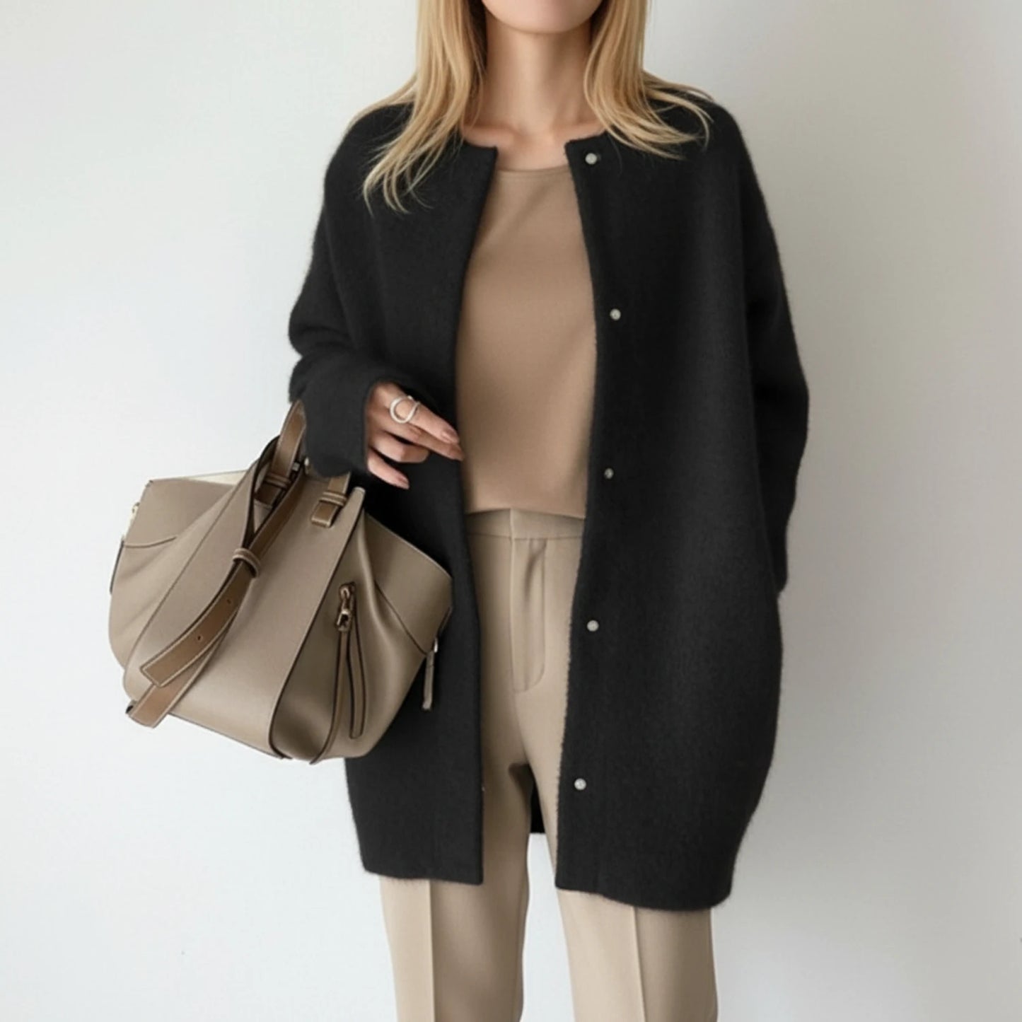 Long Warm Winter Cardigan for Women