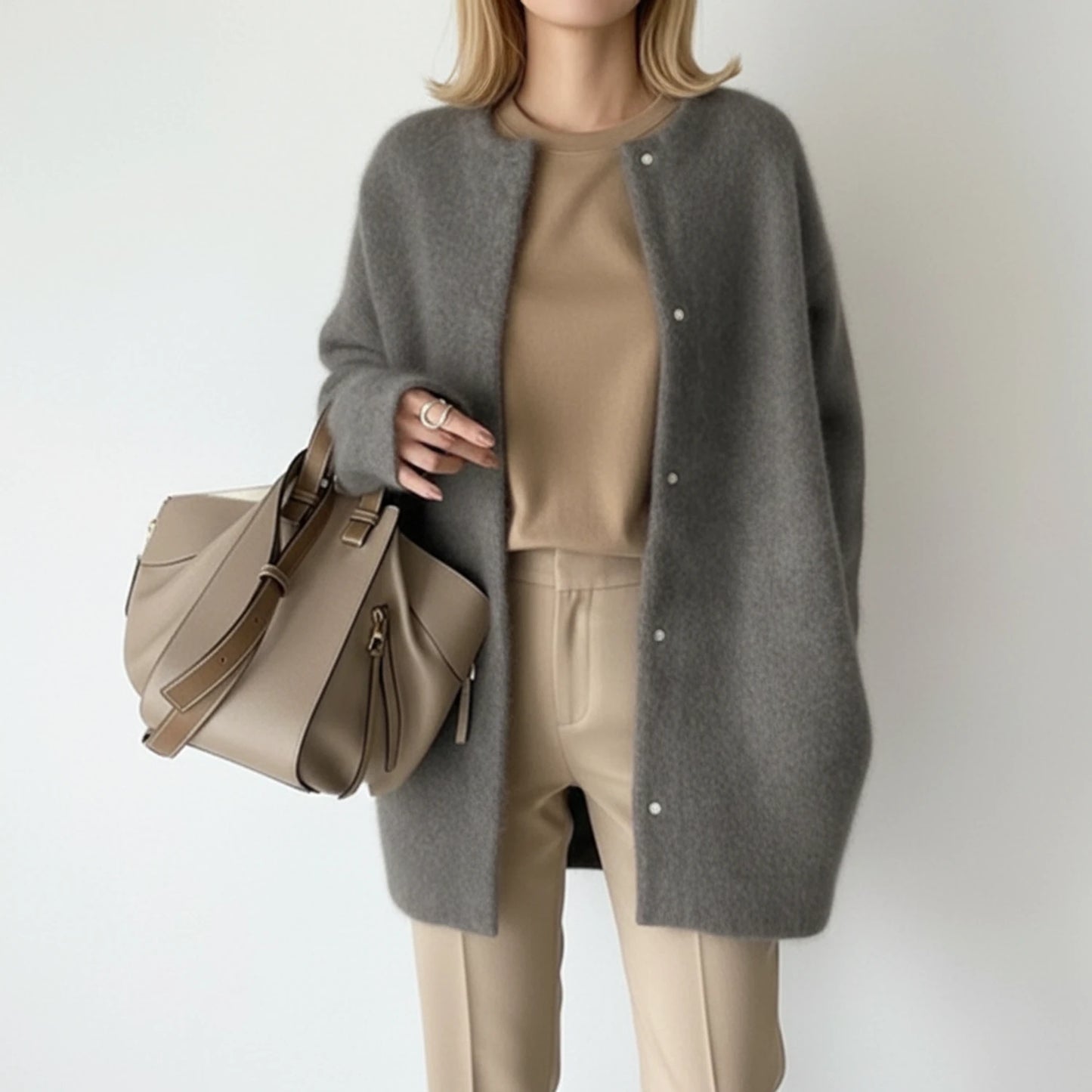 Long Warm Winter Cardigan for Women