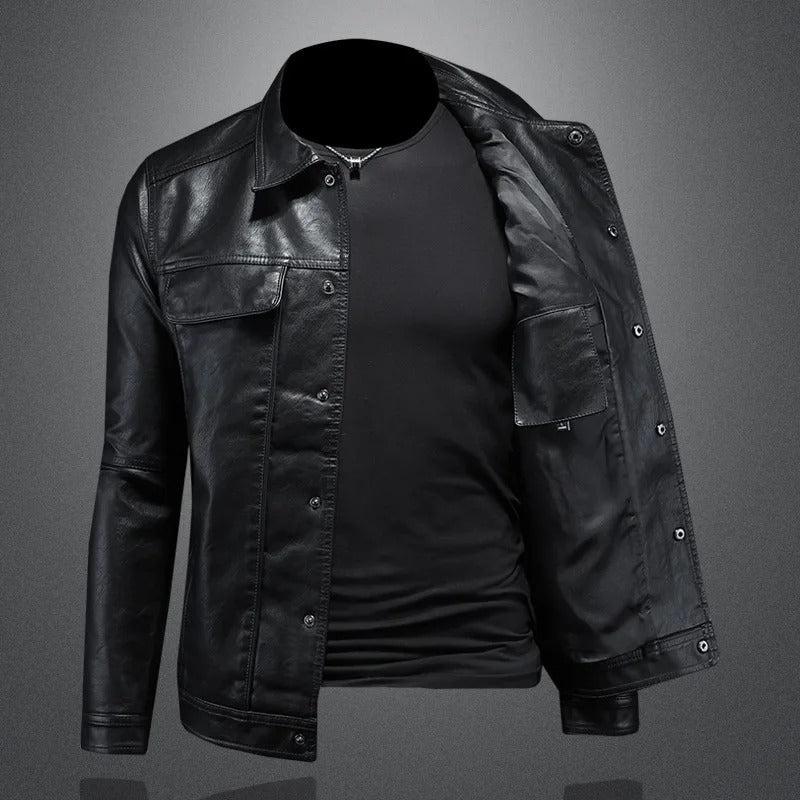 Button-Down Shirt Jacket for Men - Image 3