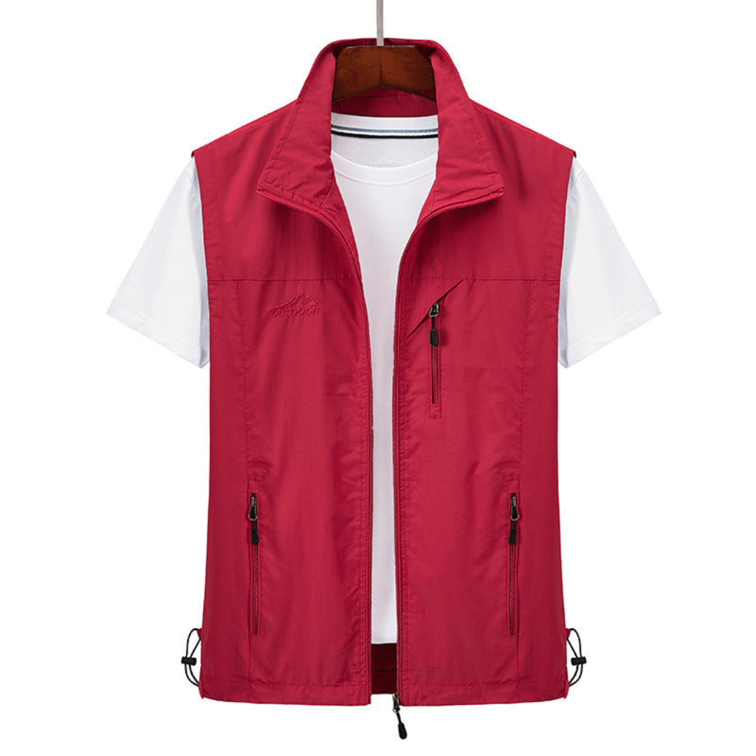 Full Zip Vest Jacket for Men - Image 2