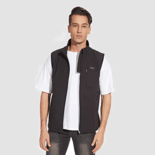 Full Zip Vest Jacket for Men - Image 1