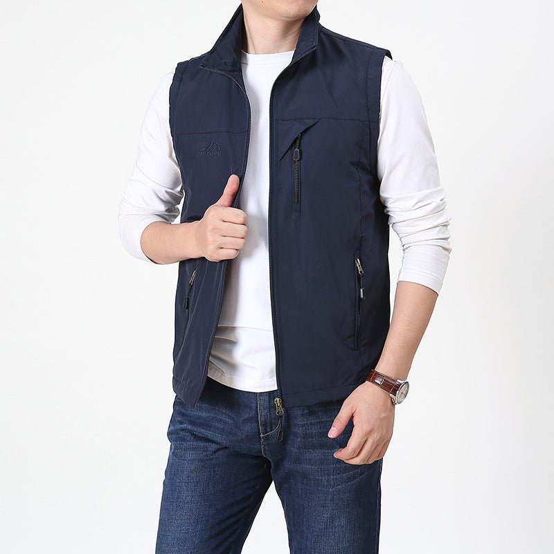 Full Zip Vest Jacket for Men - Image 3