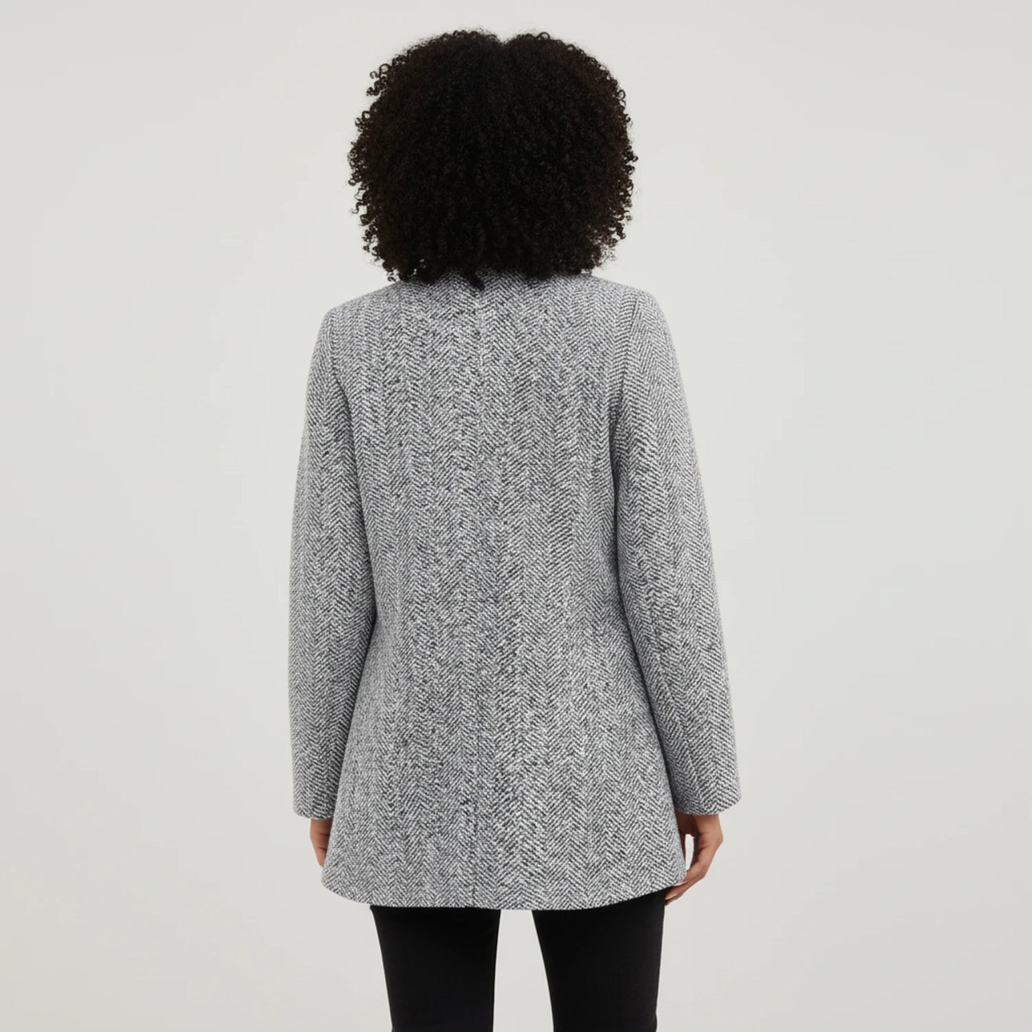 Open Front A-Line Jacket for Women