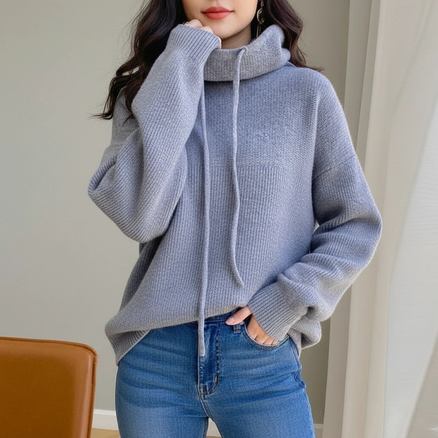 Cozy Hooded Sweater for Women