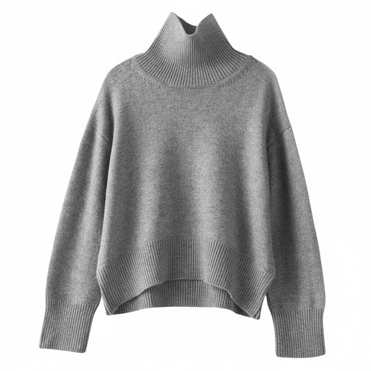 Oversized Turtleneck Sweater for Women