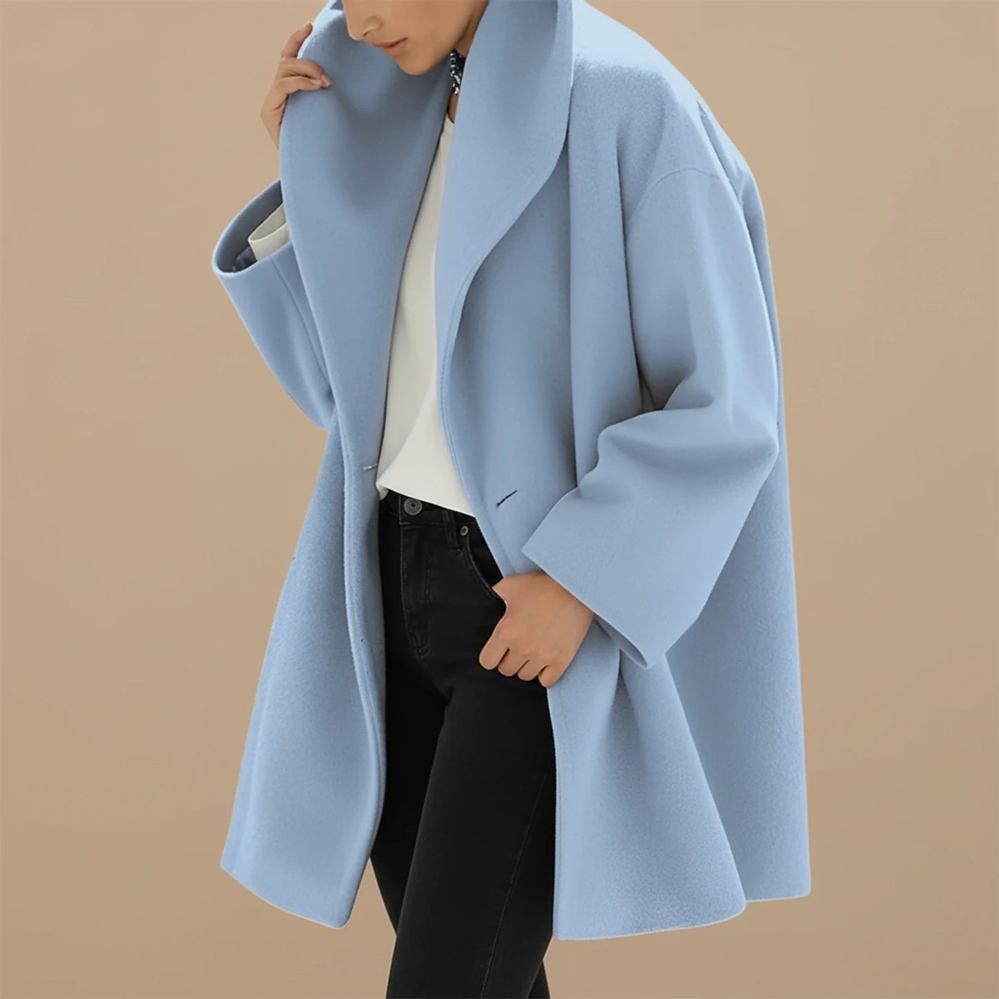 Oversized Wrap Jacket for Women