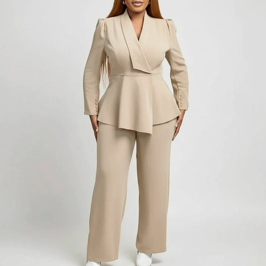 Peplum Top Suit for Women