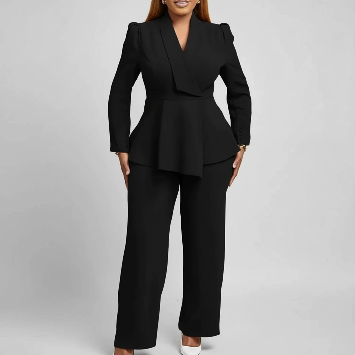 Peplum Top Suit for Women
