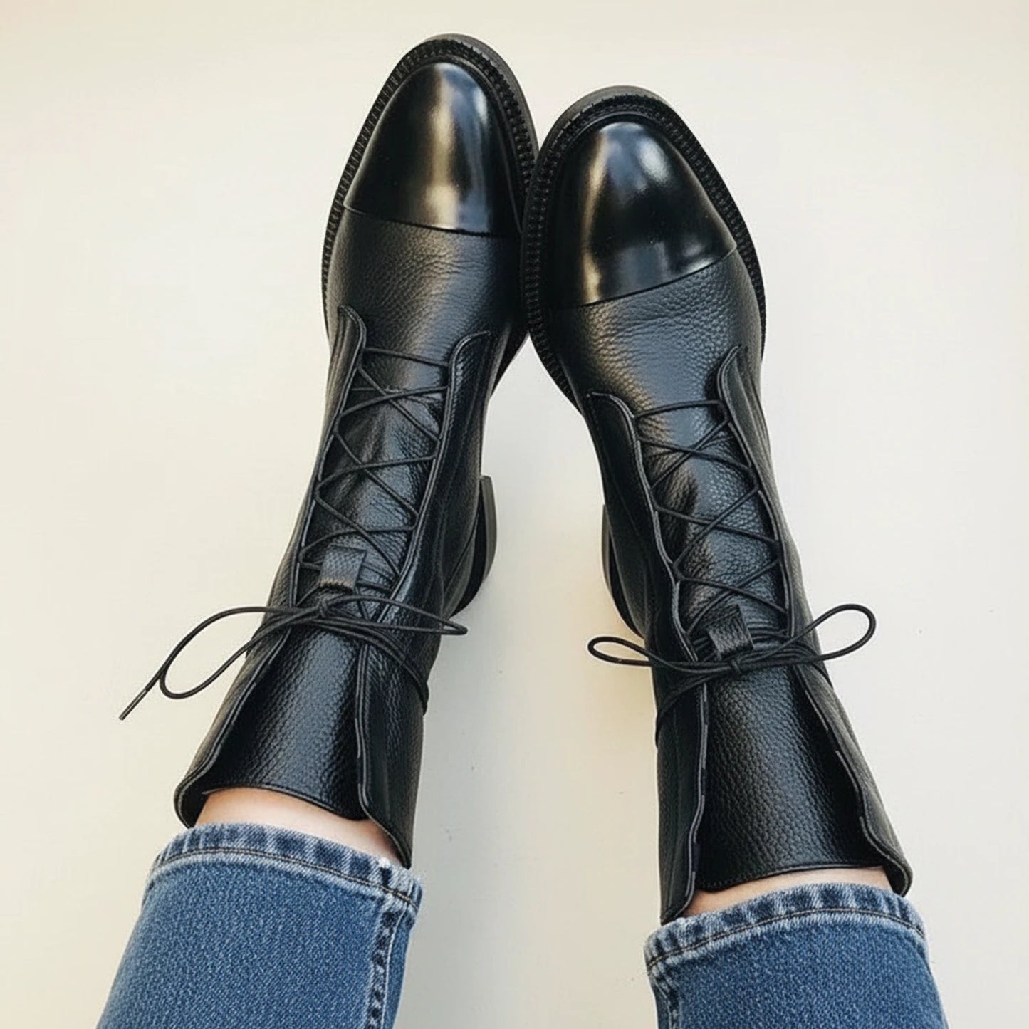 Lace-Up Ankle Boots for Women