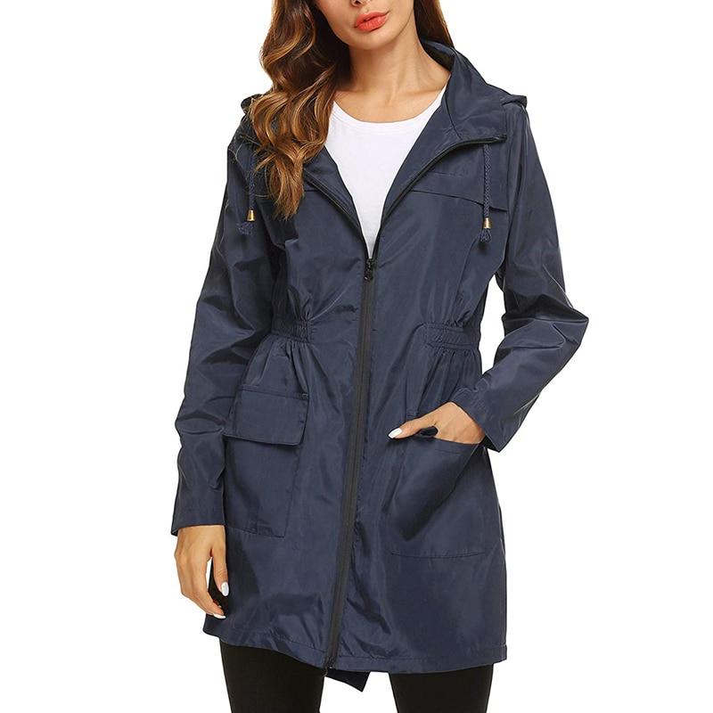 Hooded A-Line Raincoat for Women - Image 5