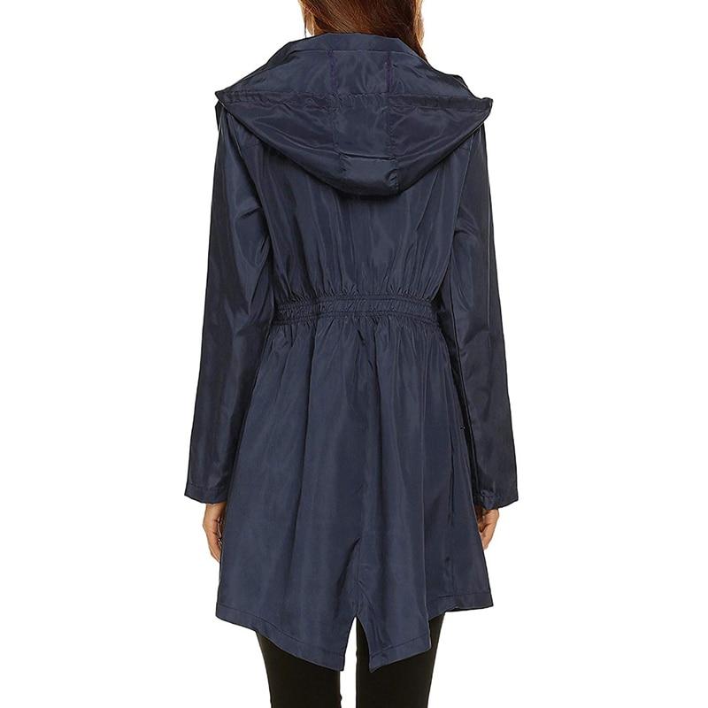 Hooded A-Line Raincoat for Women - Image 6