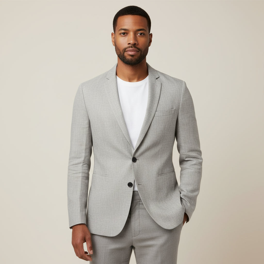 Slim-Fit Casual Blazer for Men 