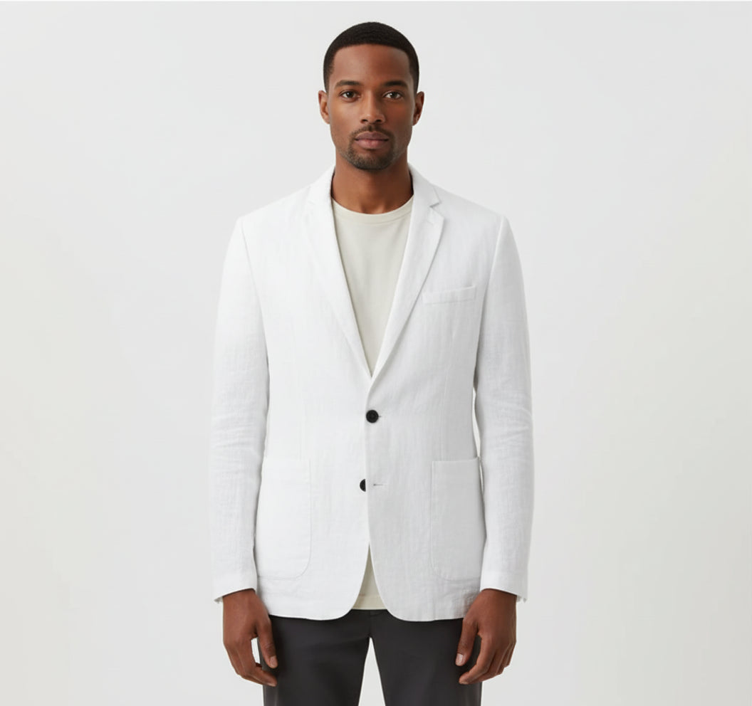 Slim-Fit Casual Blazer for Men 
