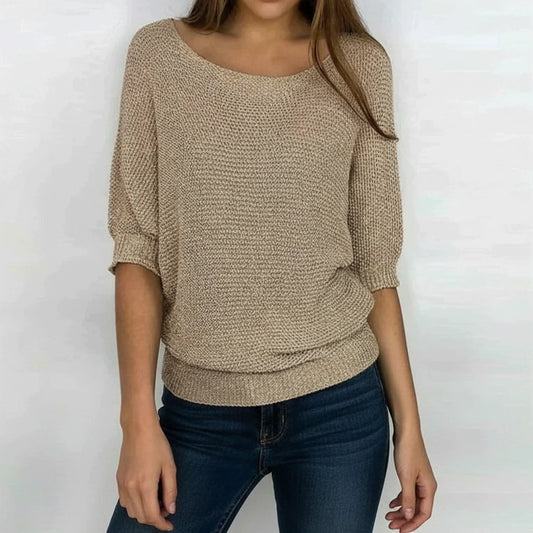 Relaxed Fit Sweater for Women AI replaced image