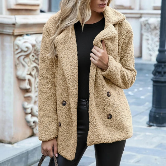 Cozy Teddy Winter Jacket for Women