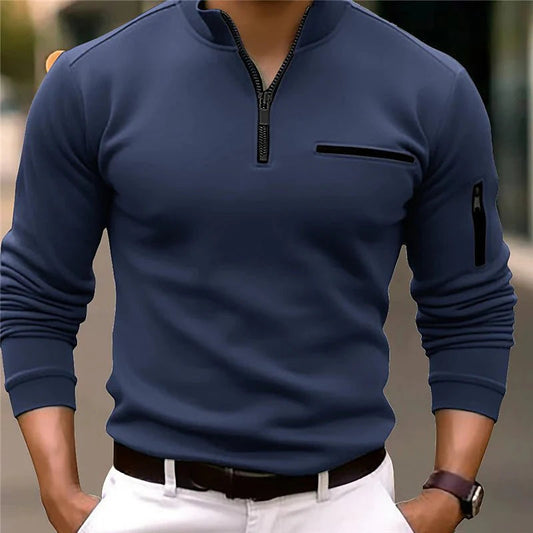 Half Zip Sweater for Men - Image 1