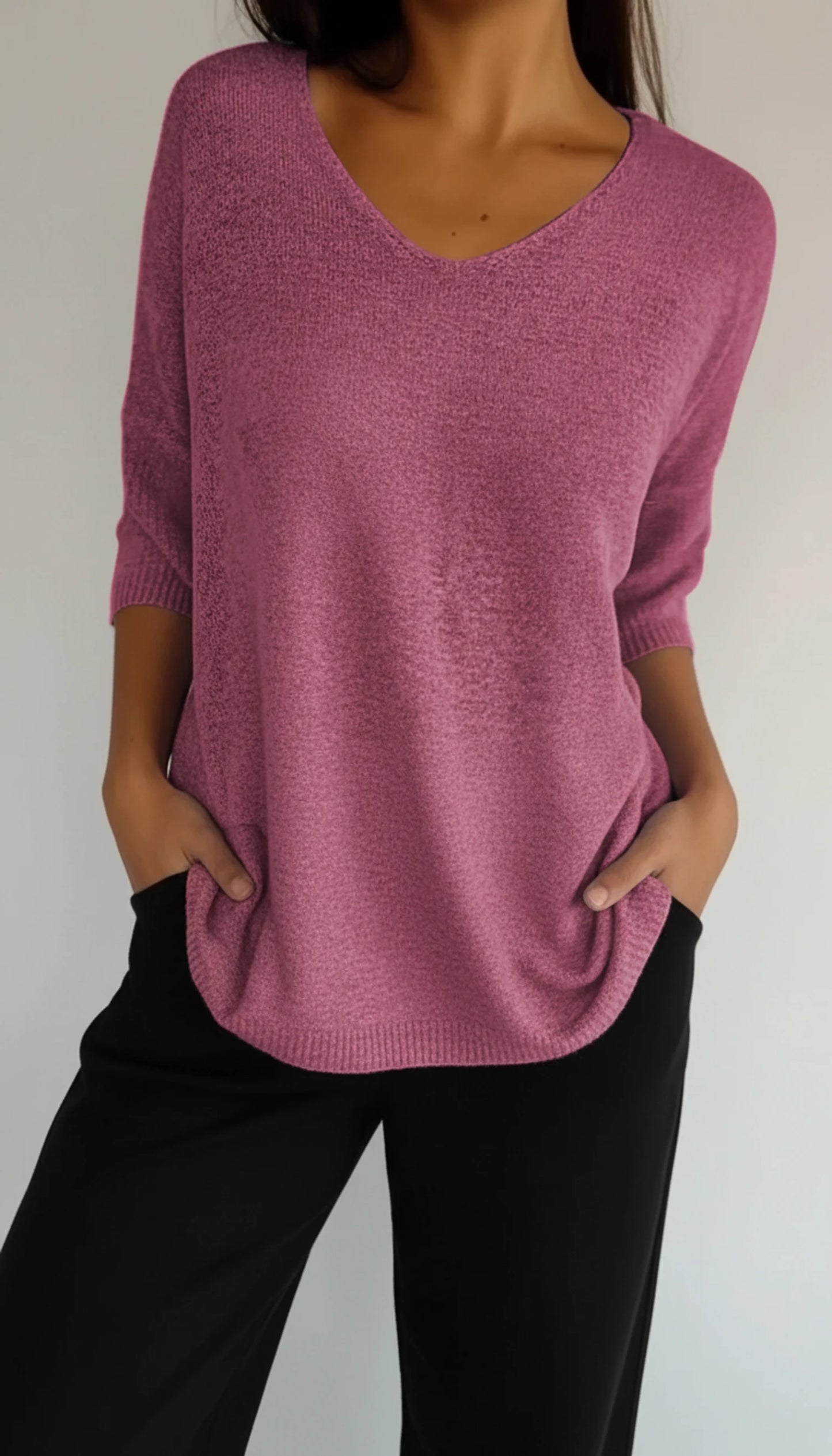 V-Neck Blouse for Women