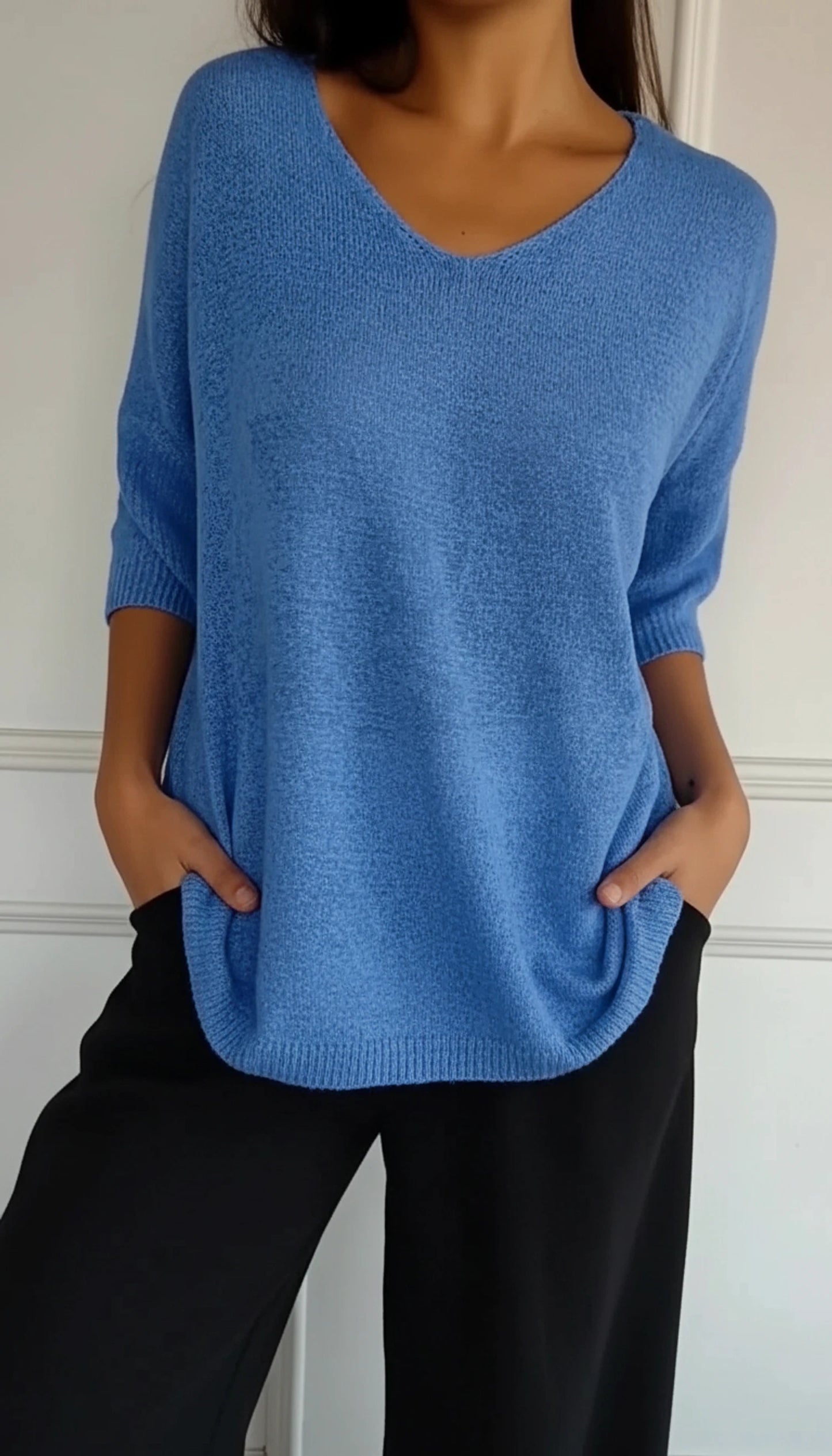 V-Neck Blouse for Women