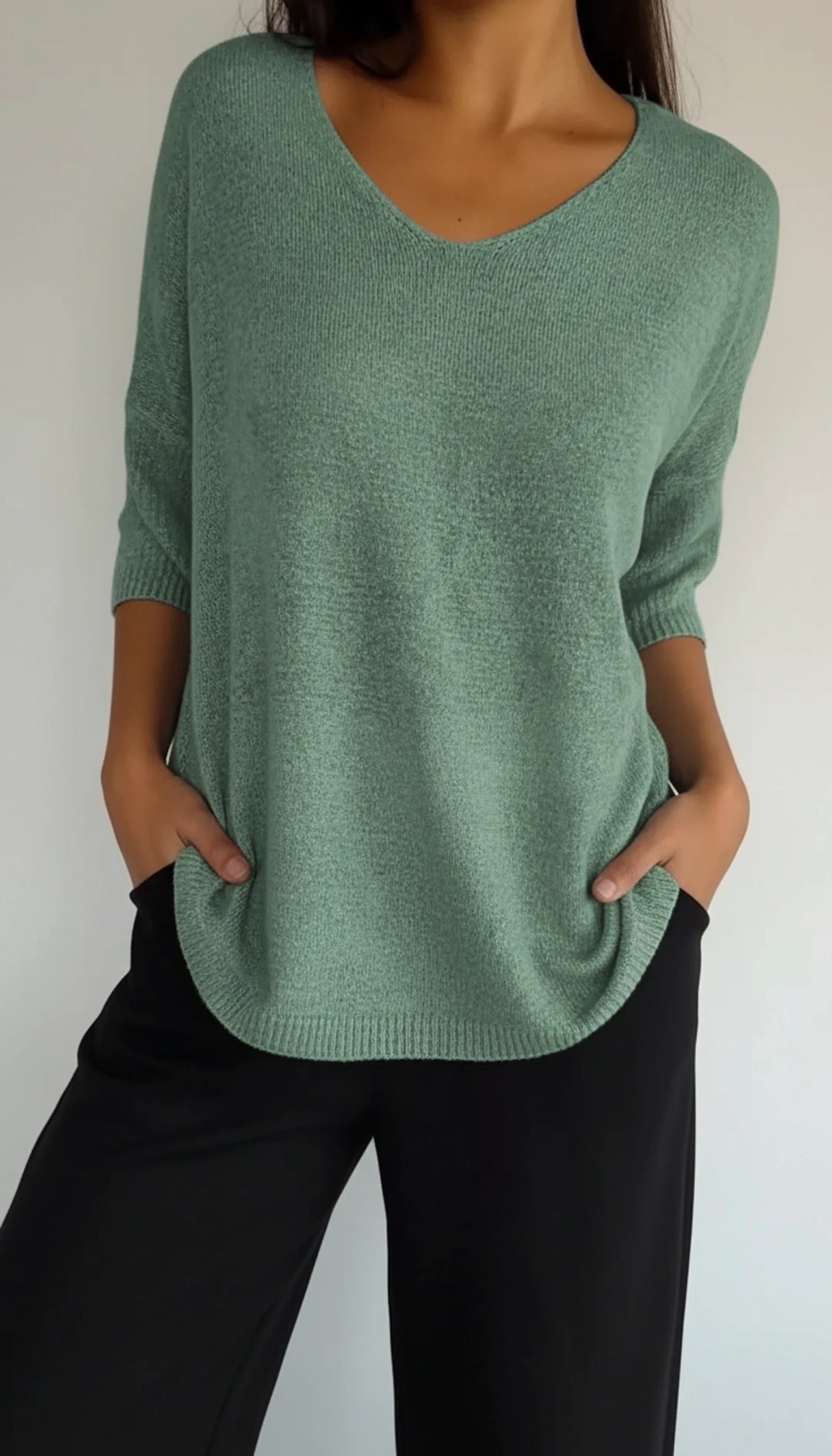 V-Neck Blouse for Women