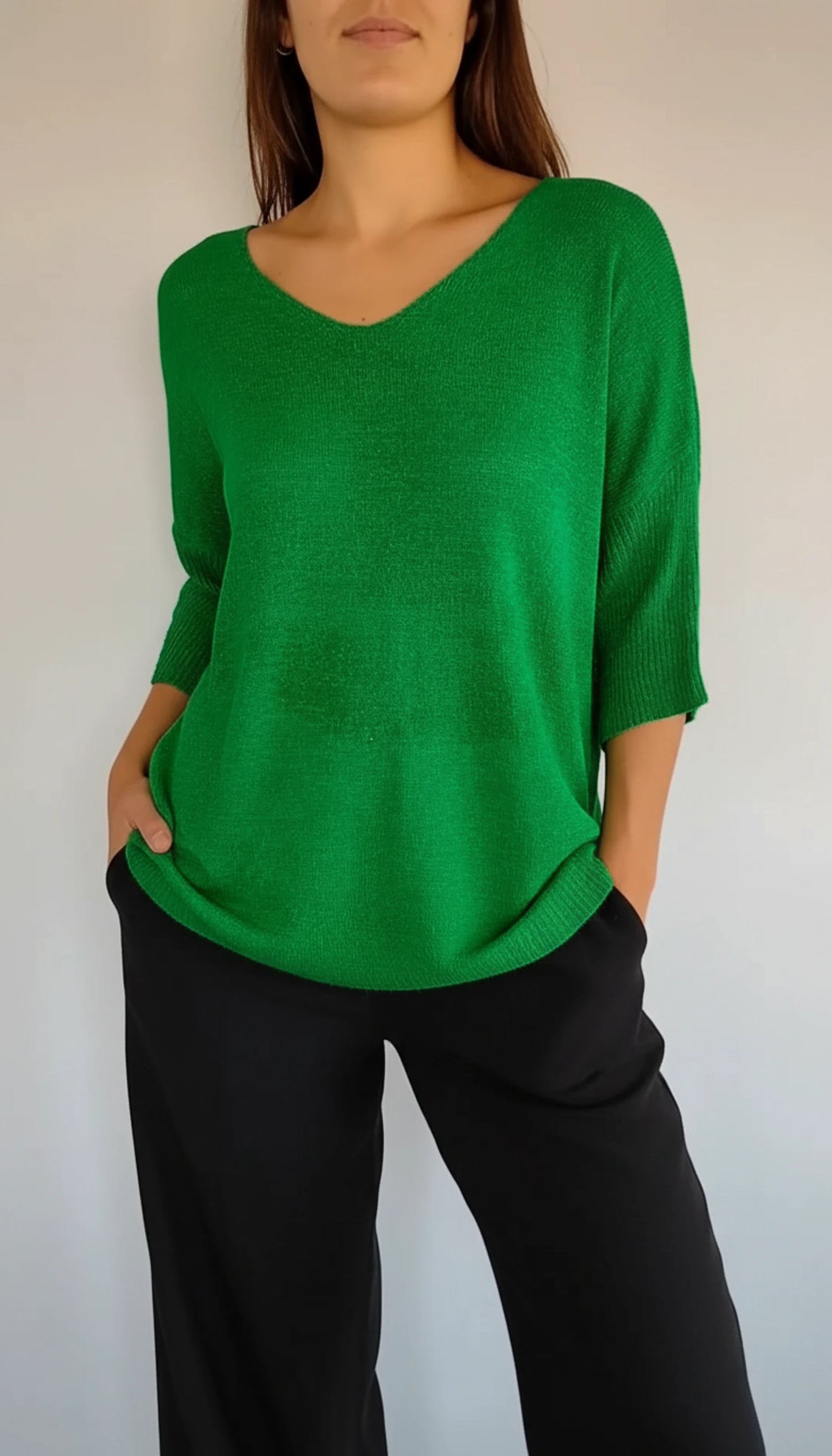 V-Neck Blouse for Women