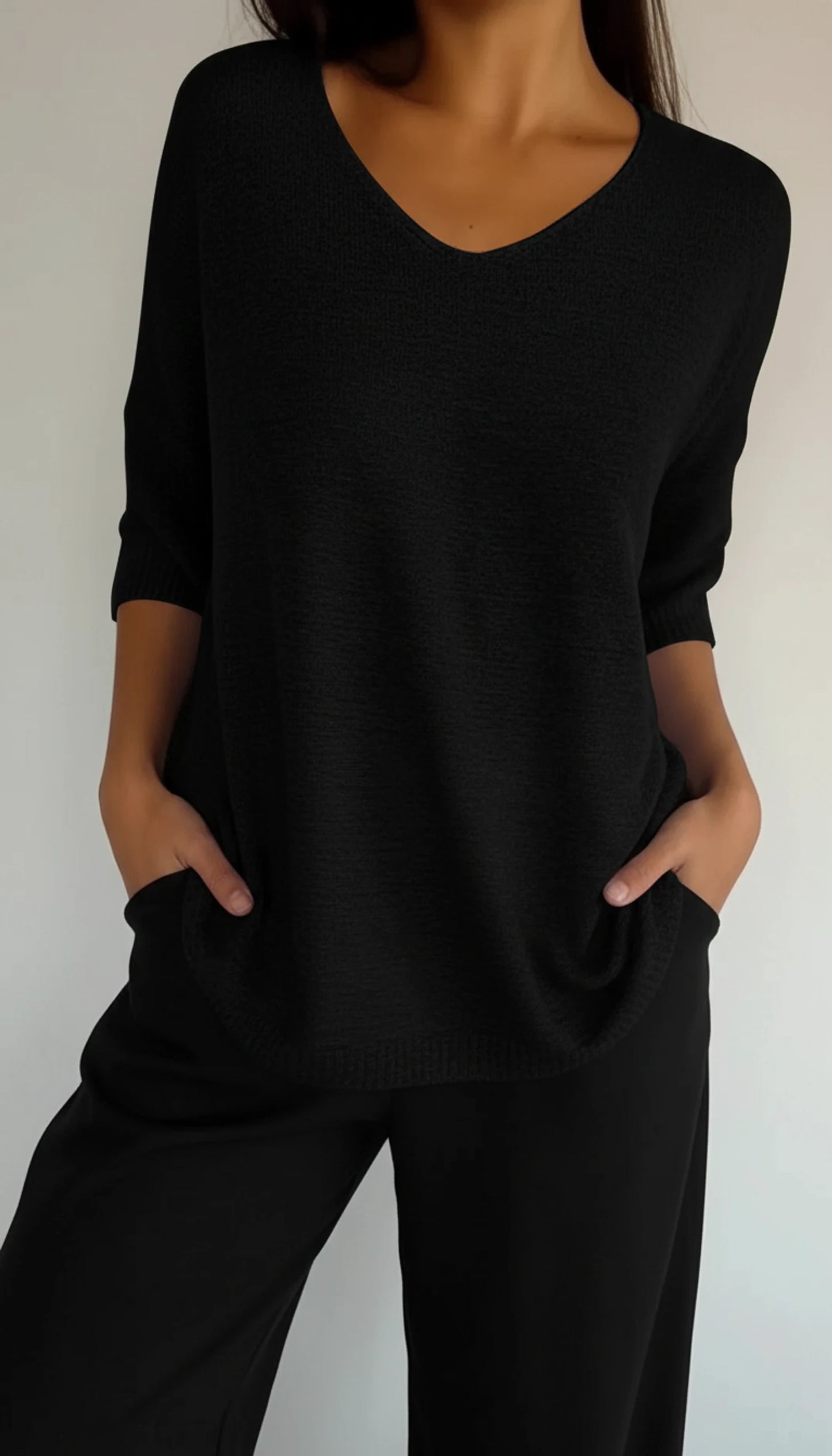 V-Neck Blouse for Women