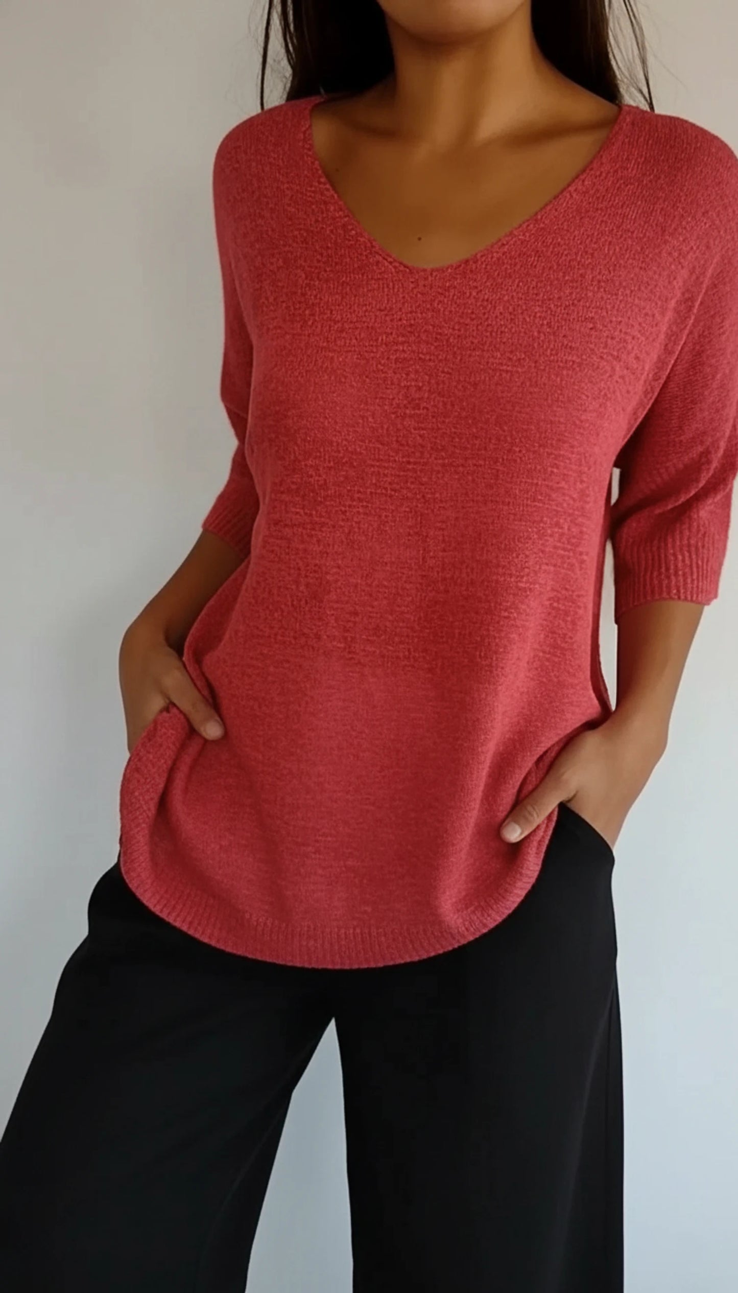 V-Neck Blouse for Women