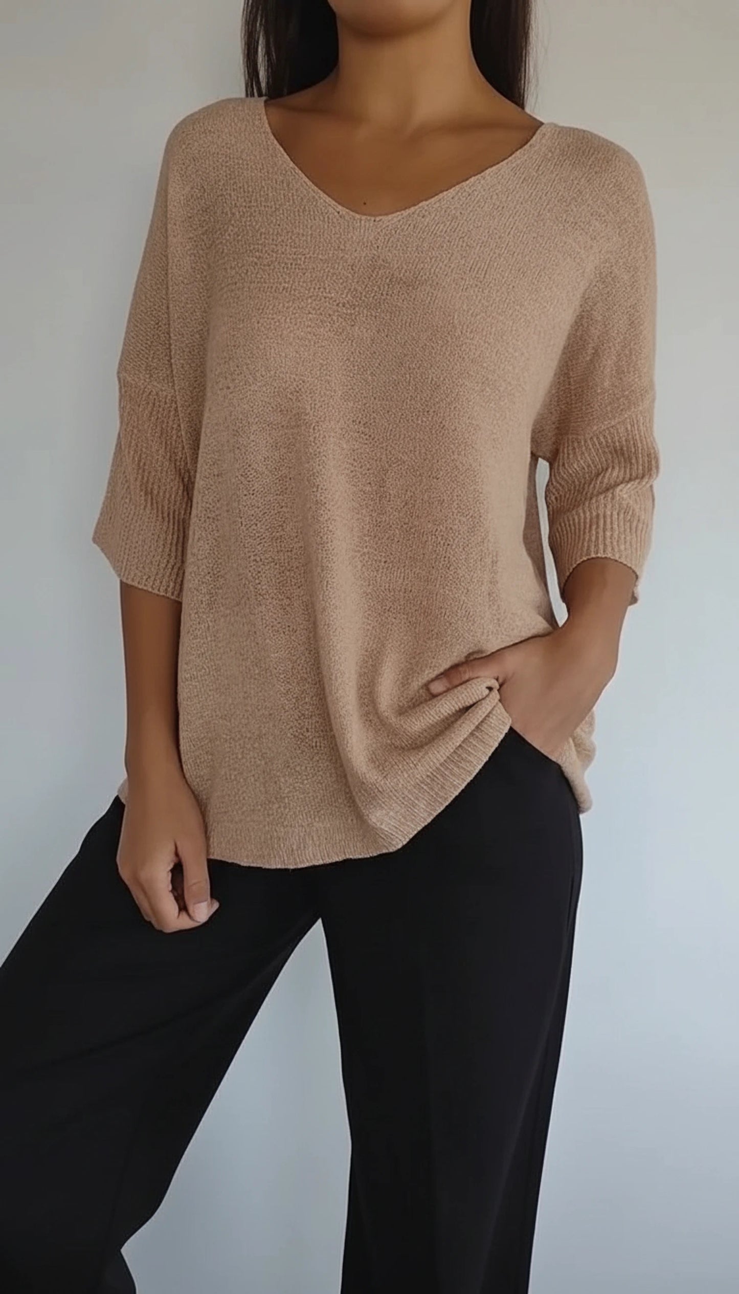 V-Neck Blouse for Women