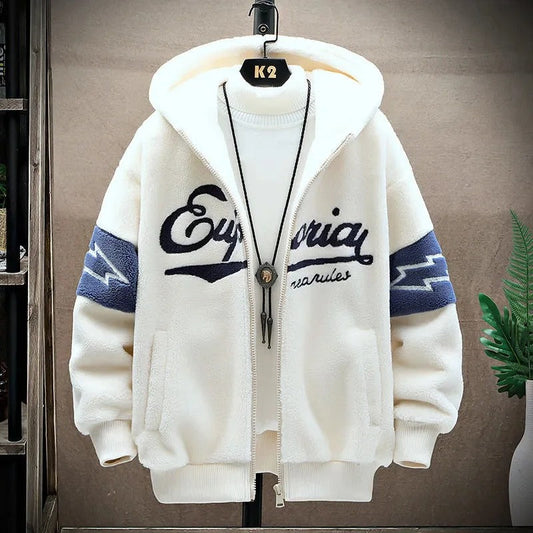 Hooded Zip-Up Jacket for Men - Image 1